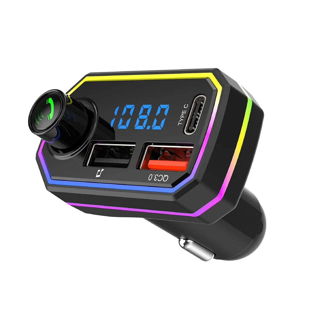 

Громкая связь-Беспроводная связь-Bluetooth-Автомобильный FM-передатчик MP3-плеер USB зарядное устройство автомобильные аксессуары высококачестве...