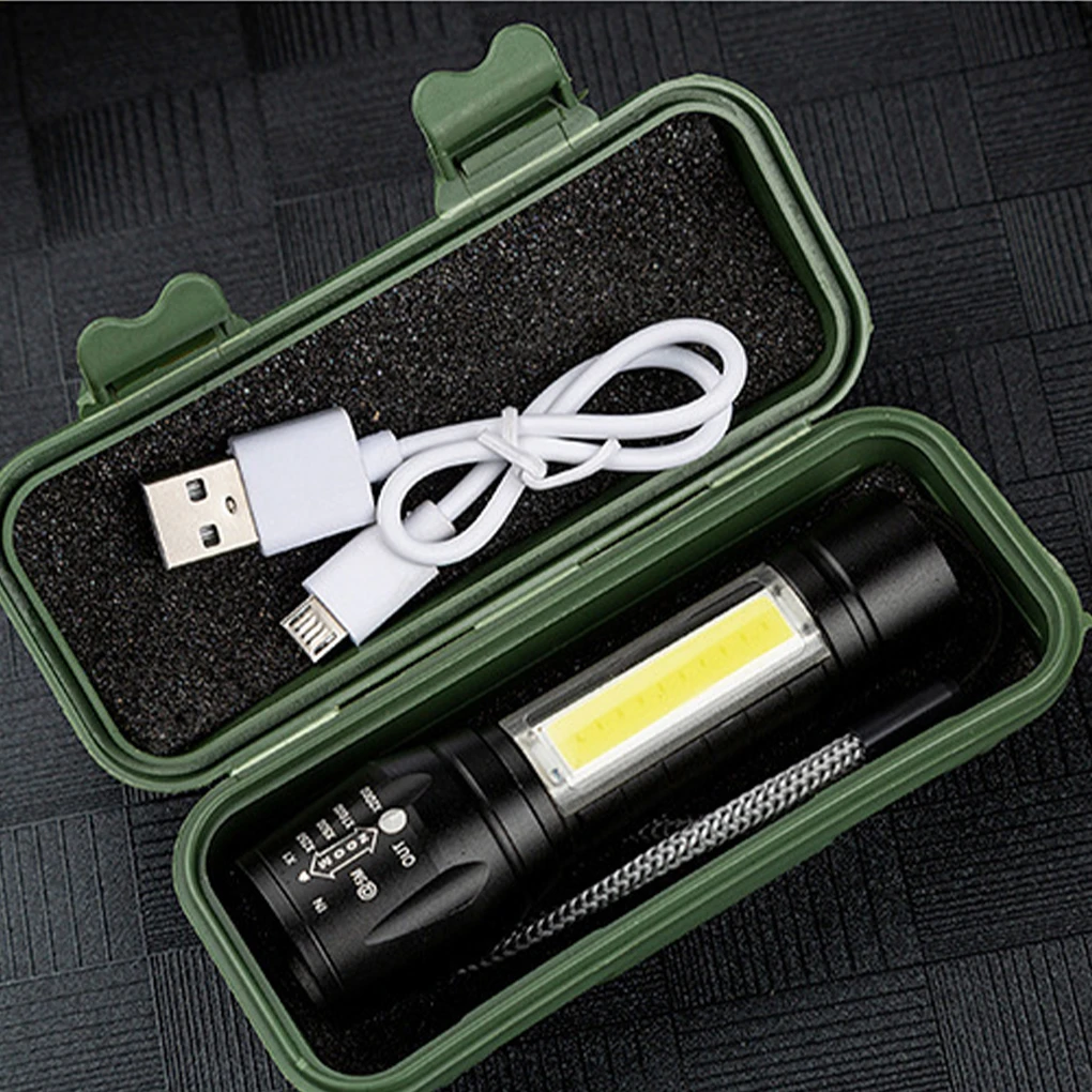

Led Flashlight Torch Strong Light Lamp Night Running