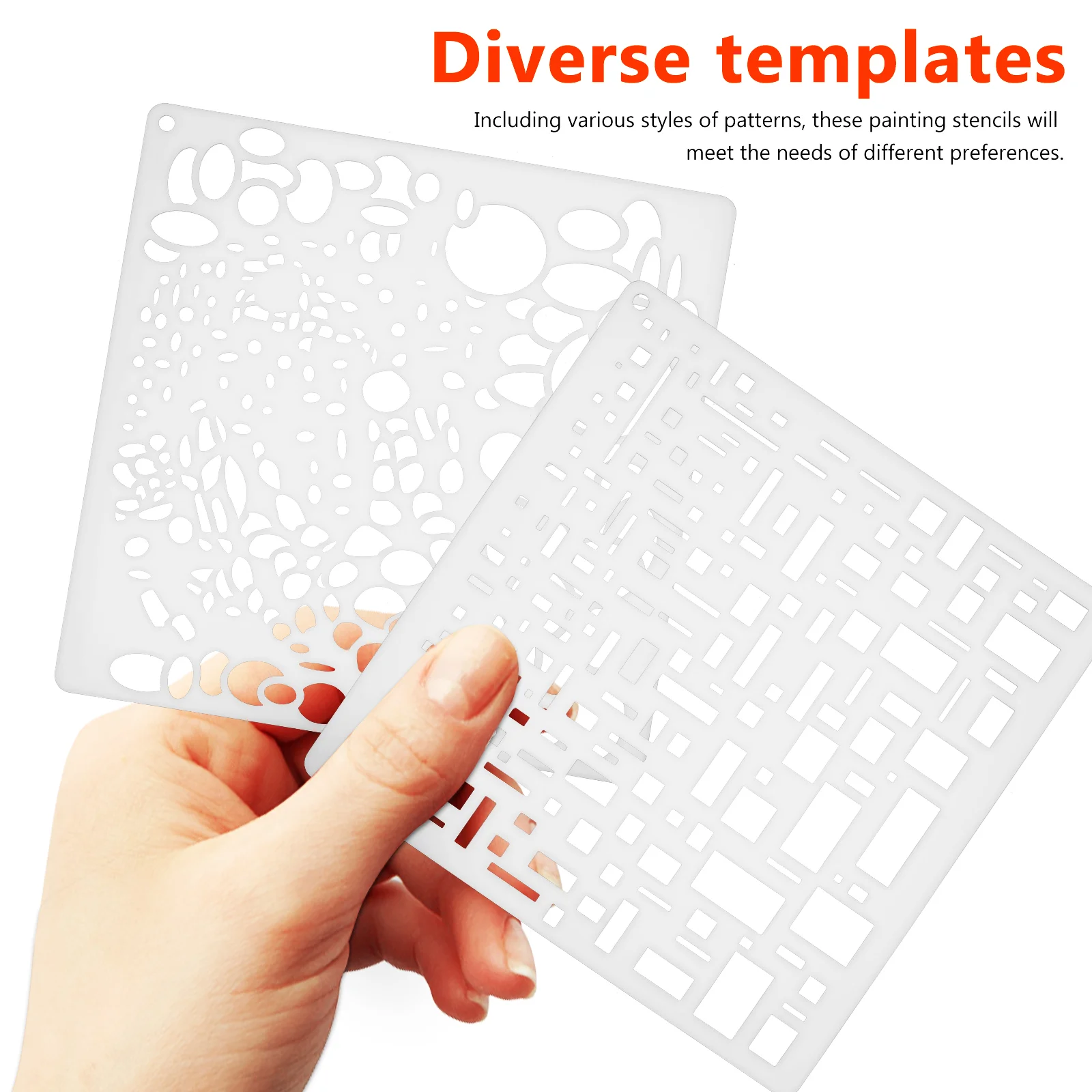 6 шт. смешанный шаблон материалы для рисования домашних животных детские