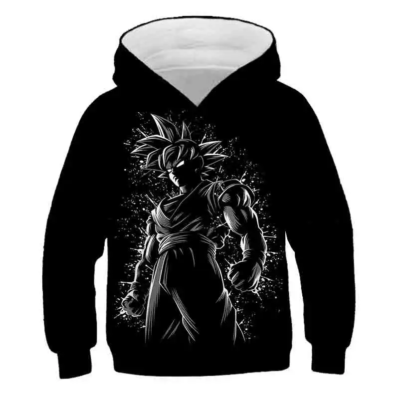

2022 Dragon-Ball Z Children 1-14 years boys and girls hoodie animation clothing Hoodie sweatshirt children sweatshirt clothing
