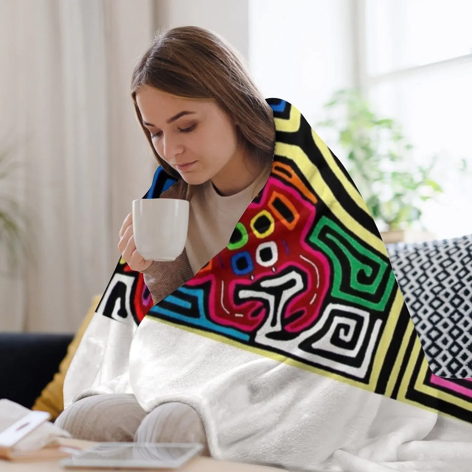 Одеяло Mola de Panama Декоративные одеяла на заказ