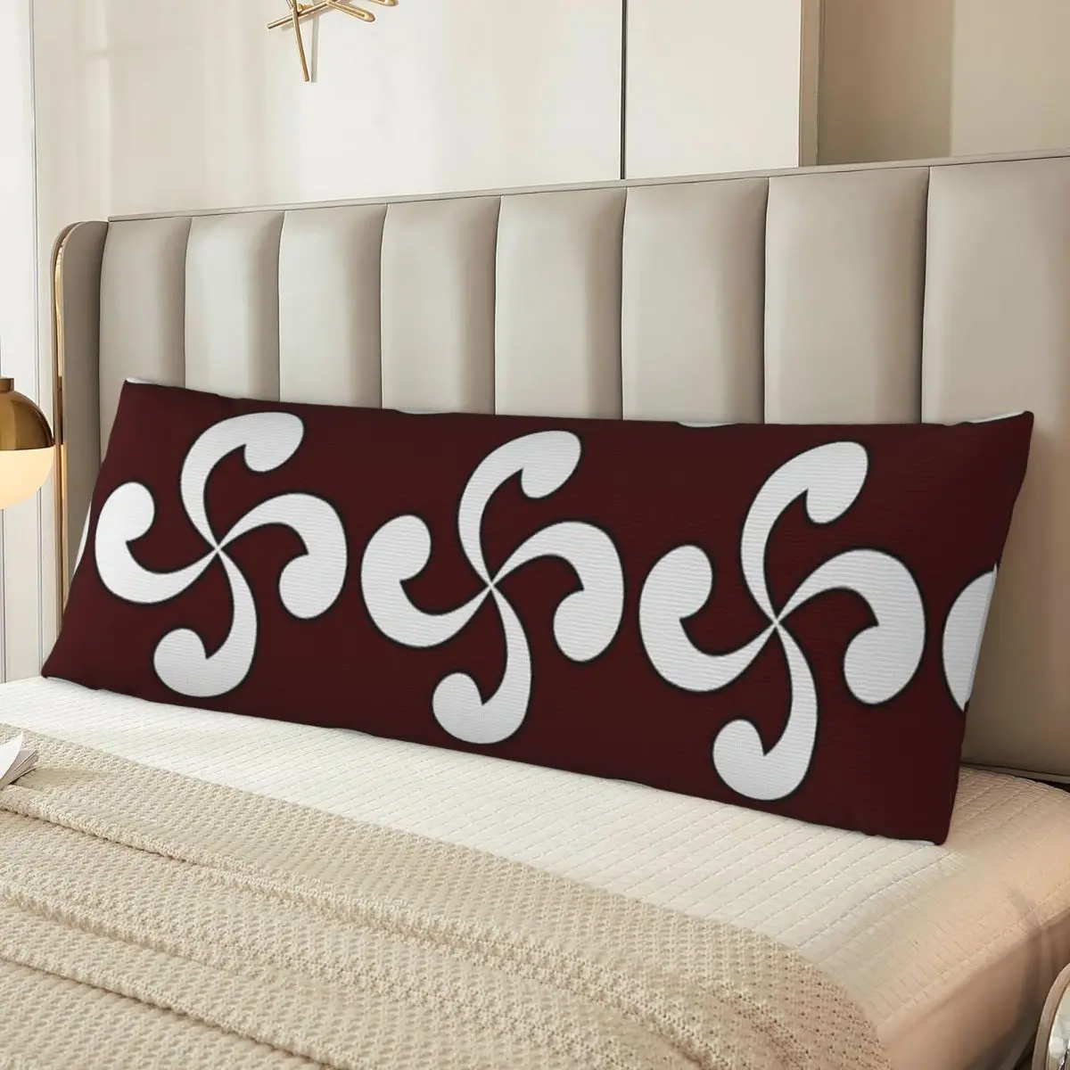 Наволочка с длинным телом lauбаланру (Крест баскки) наволочка 20x60 дюймов приятный