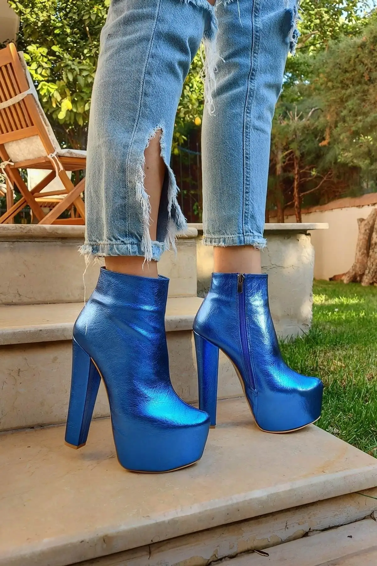 

Women Crease High Heels Boots Comfortable Ladies Luxury Stylish Female Boots