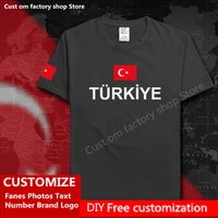 turkey t shirt custom jersey fans name number brand logo cotton tshirt high street fashion hip hop loose casual t shirt