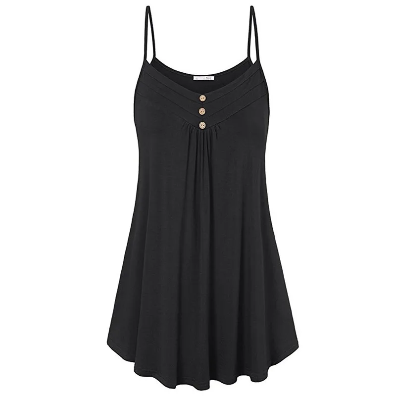 

Dresses for Women New women Solid Color Undershirt Halter Top Dress Female Loose Sexy V-Neck Halter Top