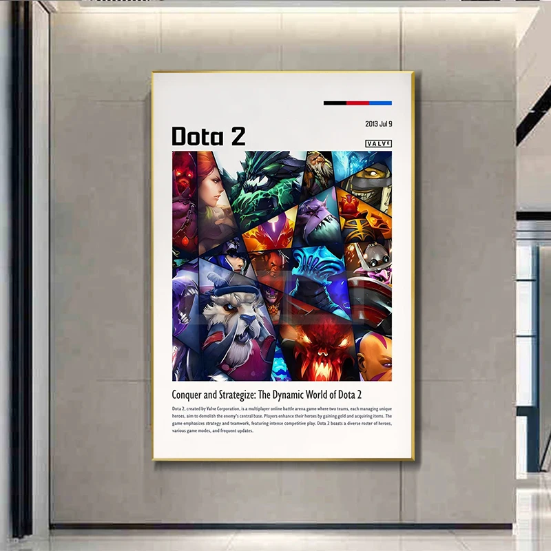 Настенный плакат Dota 2