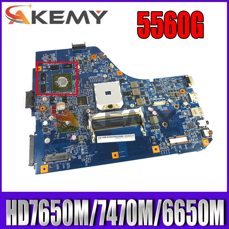 

Akemy 10338-1 48.4M702.011 MBRNZ01001 for ACER 5560 5560G Laptop motherboard GPU HD7650M HD7470M HD6650M DDR3 100% test work