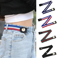 women men invisible belt no buckle elastic waist belts daisy pu leather adjistable belts for jeans pants non porous lazy belts