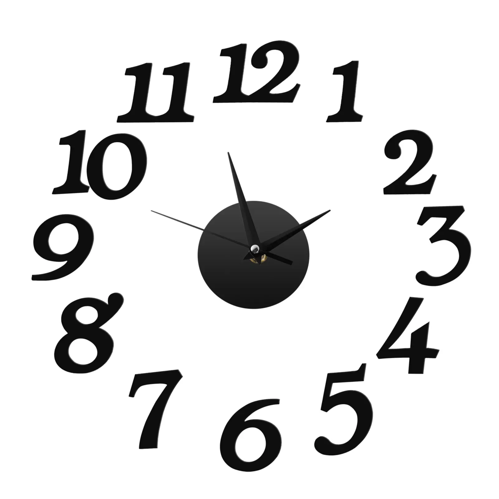 

Wall Clock Metal Quartz Watch Clocks 3d Diy Home Decoration Watches Acrylic Mirror Stickers Living Room Home Decor Horloge