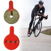 2 pair practical silent easy to carry semimetal resin disc brake pad for mtb bicycle brake pad cycling braking disc