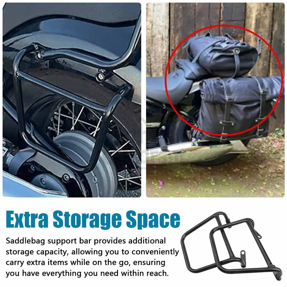 2 шт. седельная сумка для мотоцикла кронштейн багажник задний чехол аксессуары BMW