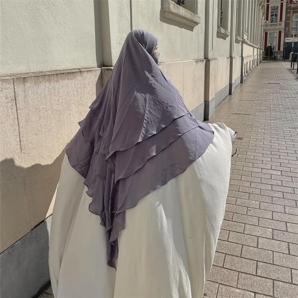 

Women's Hijabs For Woman Ramadan Abaya Hijab Khimar Muslim Turban Jersey Scarf Clothing Veil Cap Dubai Turkey Free Shopping