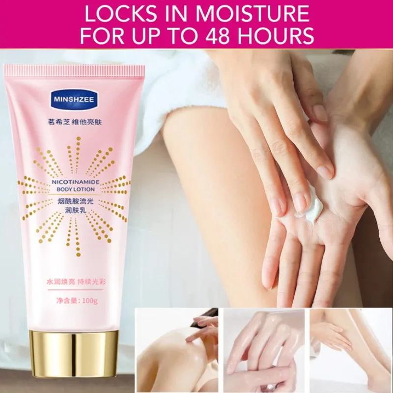 

Niacinamide Body Lotion Whitening Moisturizing Lotion Improve Dull Rough Skin Whole Body Brightening Exfoliating Anti-wrinkle