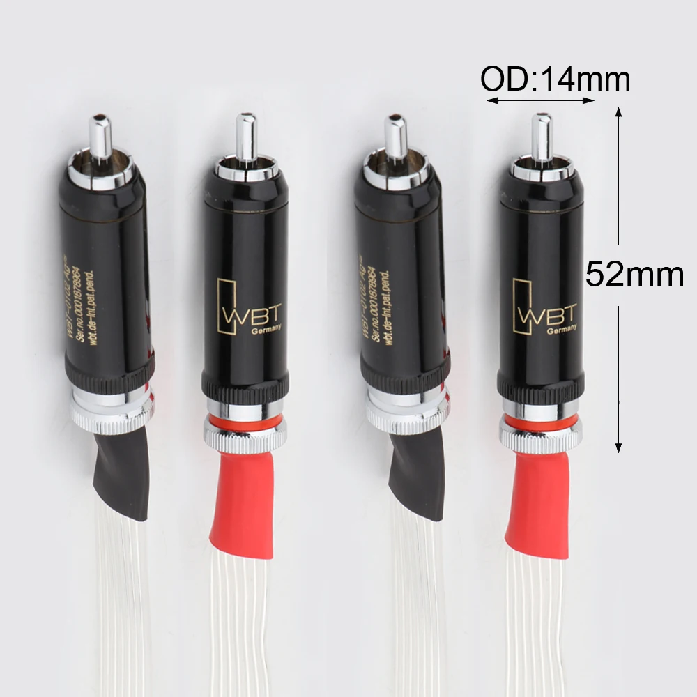DIYLIVE 7N монокристаллический медный посеребренный сигнальный кабель RCA, усилитель мощности компакт-дисков, аудиокабель HIFI на сквозной станок лотоса (art.: 3920ce7732b1d) - 3920ce7732b1d