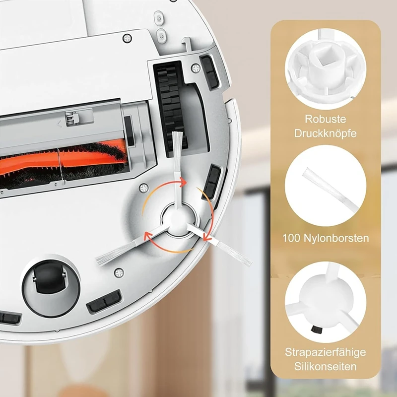 Набор аксессуаров TOP для робота-пылесоса Xiaomi X20+ / X10+ сменная накладка швабры мешки