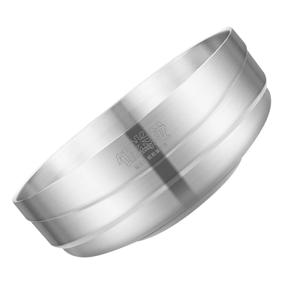 

Small Stainless Steel Bowls Insulated Soup Bowl Rice Bowl Candy Buffet Containers Noodle Soup Bowl Cold Noodle Bowl Metal Bowl