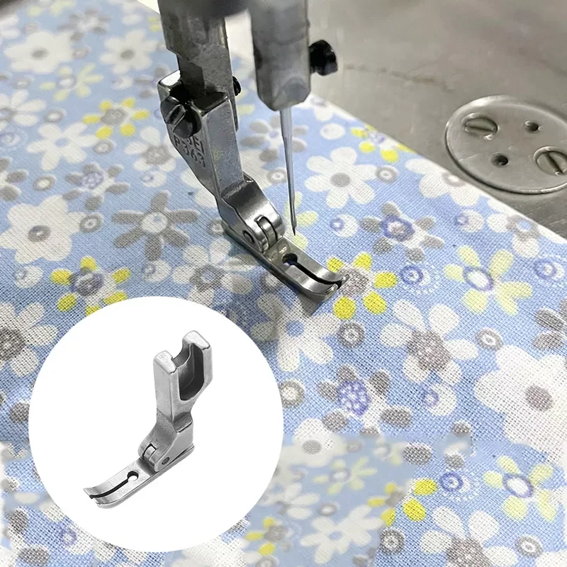 

Industrial sewing machine parts presser foot flatcar 0.3 presser zipper foot # P363 toothpick thin steel presser foot 2208