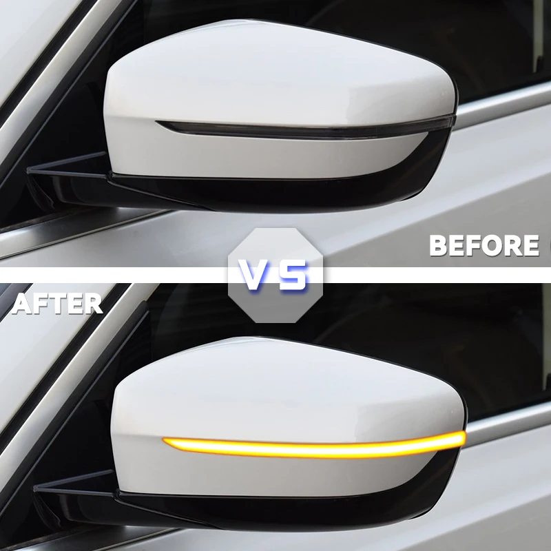 1 пара зеркальный индикатор поворота фонарь с динамическим индикатором для BMW G20