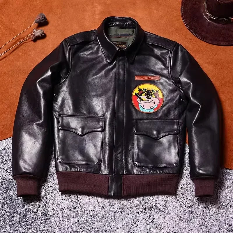 Новинка! Оптовая продажа. Классическая искусственная кожа. Роскошная куртка A2 из