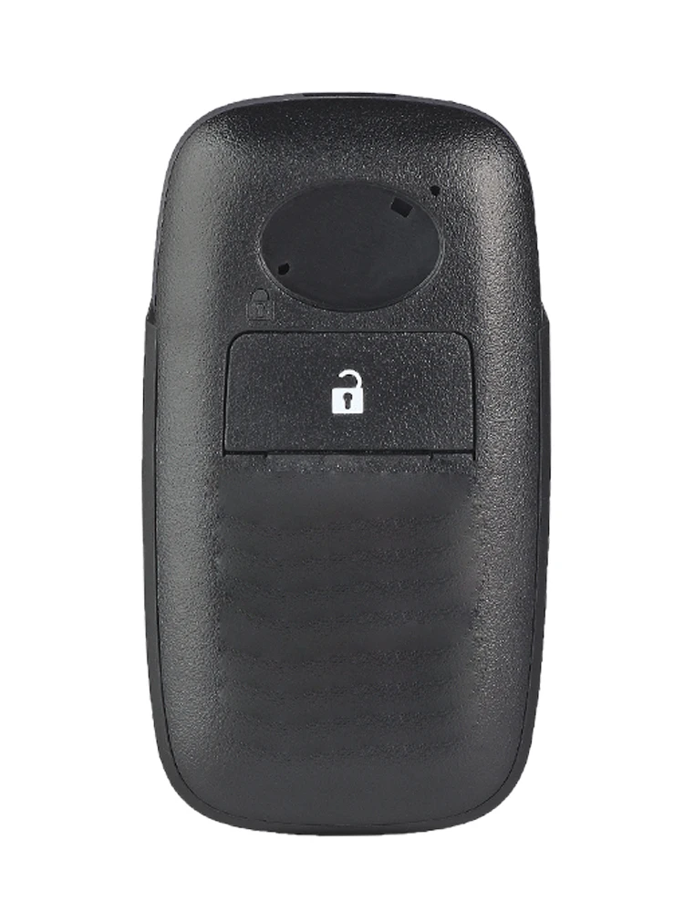 

KEYECU 2B/3B/4B/5B умный пульт дистанционного управления чехол для автомобильного ключа + необрезанное лезвие для Toyota Raize Rocky