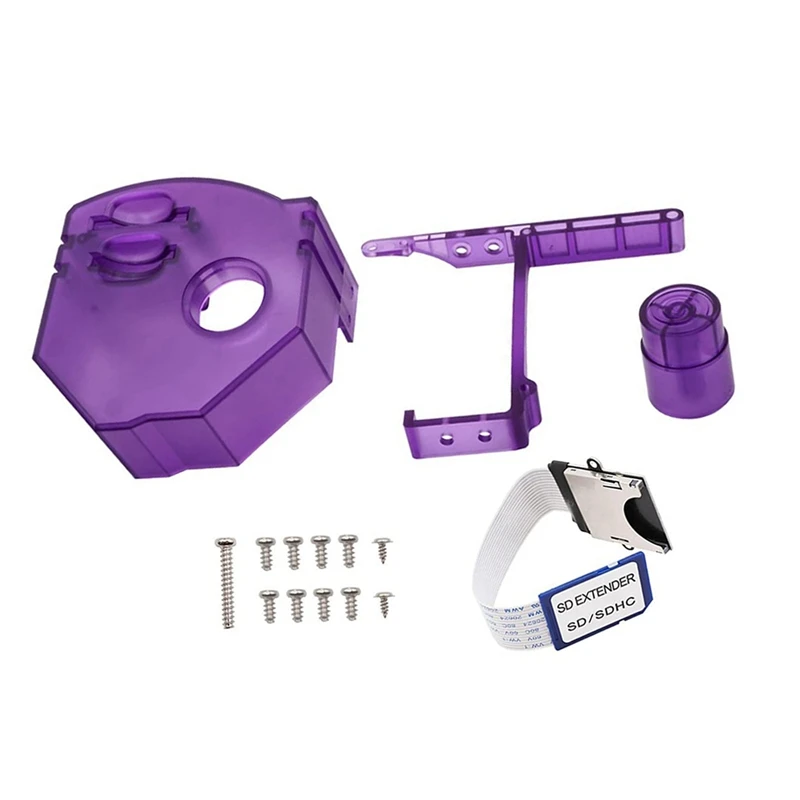 

Remote Card Mounting Kit Expansion With Extension Cable And Mounting Screws For SEGA Dreamcast GDEMU Purple