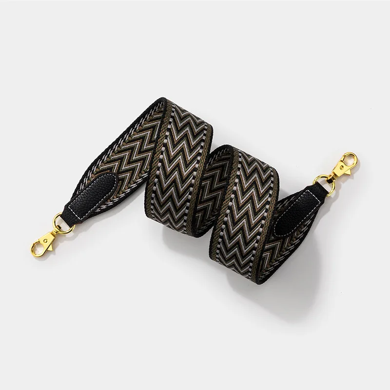 Zovyvol Nylon Long Shoulder Bag Strap Adjustable Crossbody Handbag Belt Replacement with Clasp Women DIY Purse Handle Bag Strap