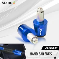 motorcycle accessories for yamaha xmax 125 250 300 400 x max 2017 2020 aluminum 78 22mm handlebar handle bar end grips cap
