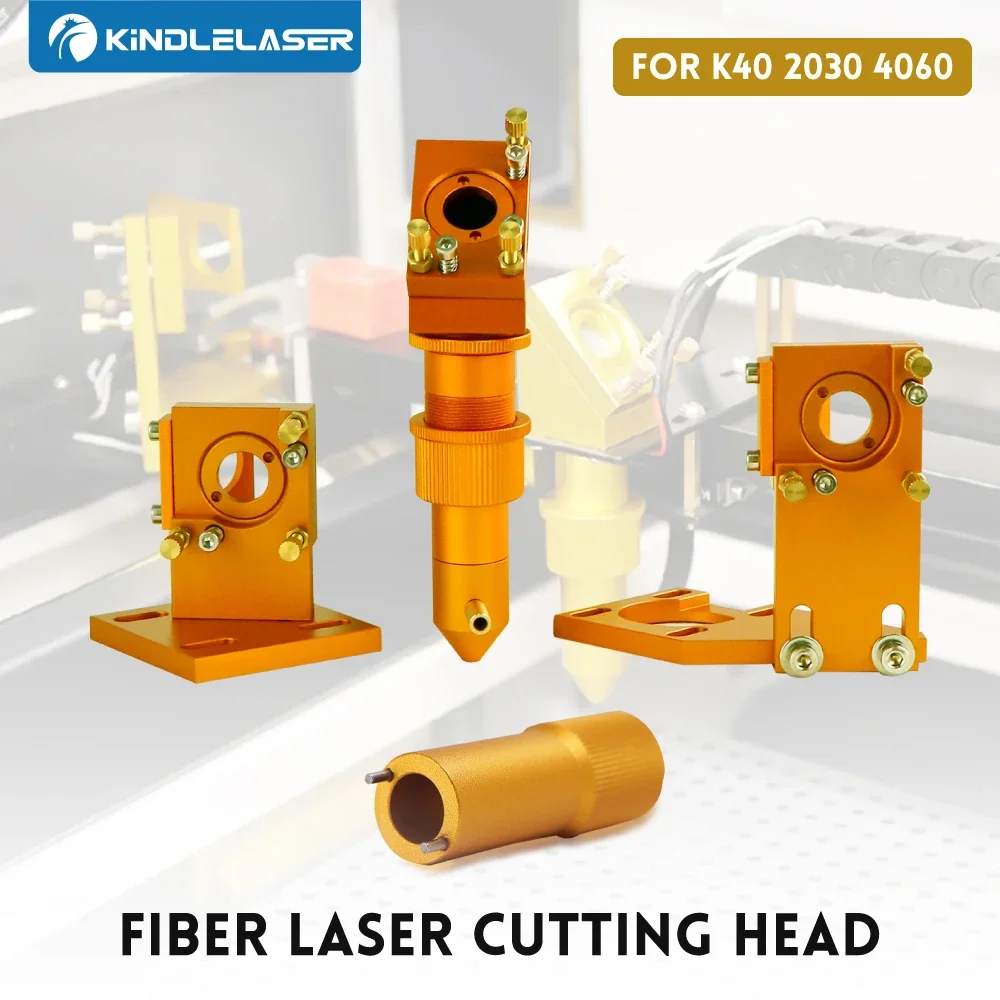 Фото Лазерная головка Kindlelaser серии K, новый стиль, CO2, D12 D20мм, линзы FL25.4 50.8мм для лазерных гравировальных и режущих станков 2030 4060 K40 №1