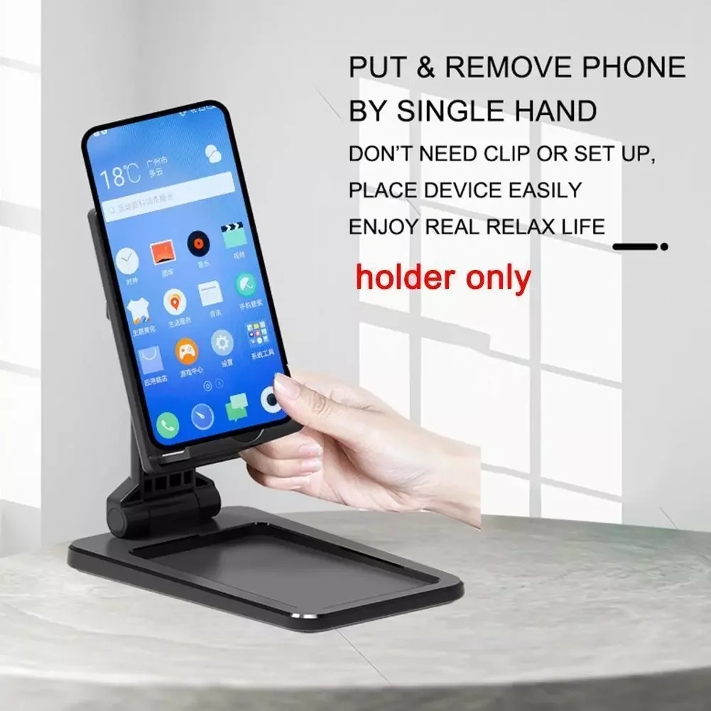 

Universal Desktop Mobile Phone Holder Stand For IPhone IPad Tablet Adjustable Foldable Bracket Smartphone Cell Phone Desk S S7V6