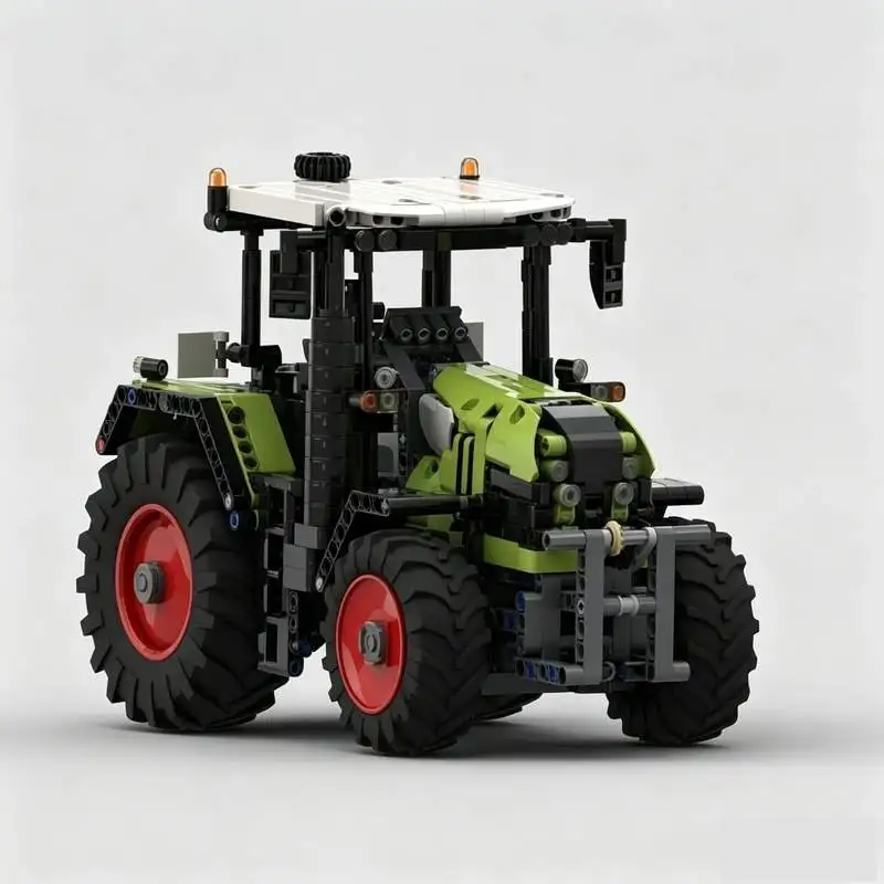 Фото Конструктор Technic: Фермерский Трактор (1058 деталей) с функциями Power Functions, Модель для самостоятельной сборки, Развивающая игрушка, Подарок на День Рождения №4