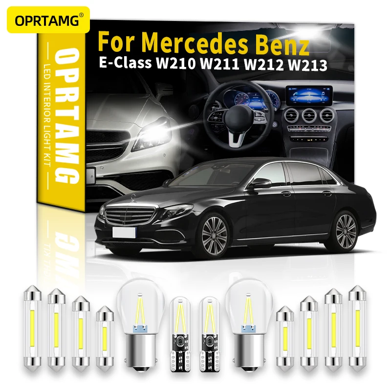 

Внутренние светодиодные лампы OPRTAMG для Mercedes Benz E-Class W210 W211 W212 W213 E200 E250 E280 E300 E320 E350 E400 E430 E450 1998-2022