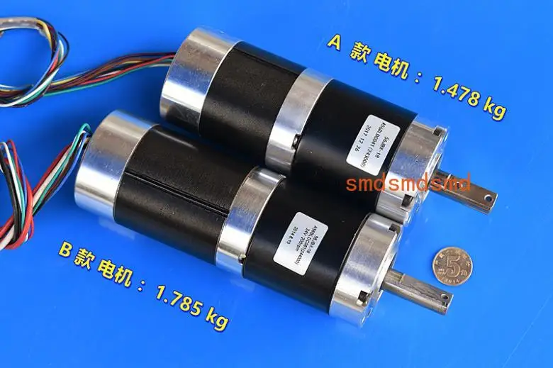 Мощный магнитный трёхфазный бесщёточный двигатель Ndfeb DC24V, высокомощный планетарный редукторный двигатель с высоким крутящим моментом, двигатель 57. (art.: 3920da575e87d) - 3920da575e87d