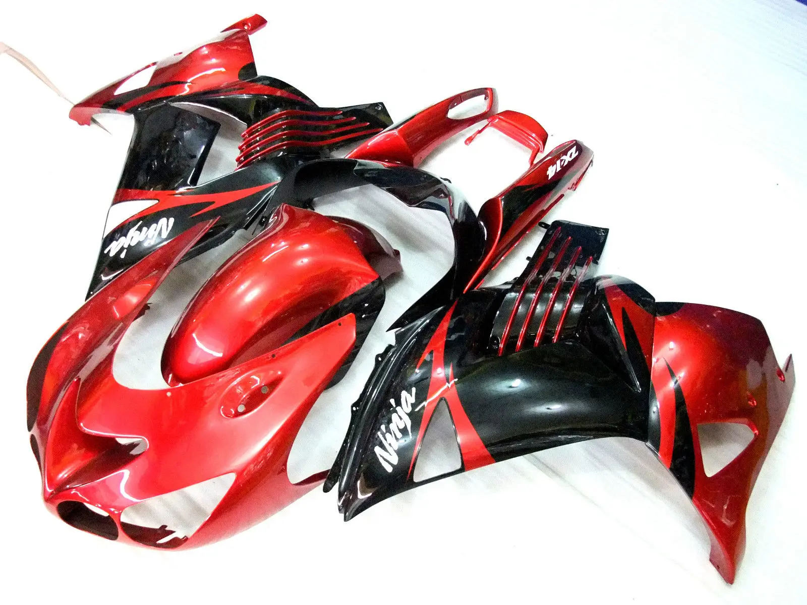 

For Kawasaki Ninja ZX14R ZX 14R ZZR1400 2006 2007 2008 2009 2010 2011 Motorcycle Kit ABS Plastic Fairing Injection Body Bodykits