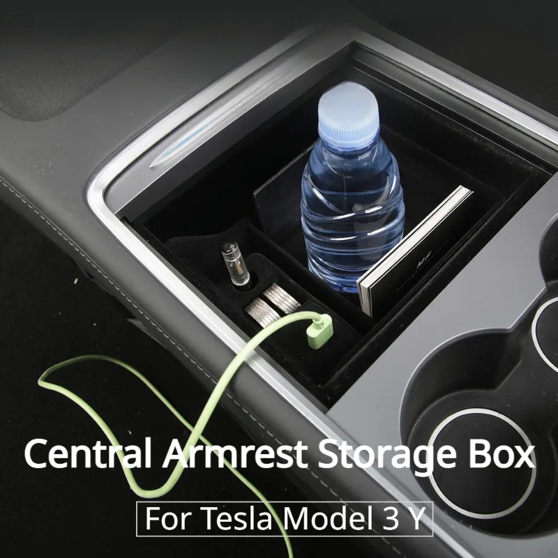 

Ящик для хранения с центральным подлокотником для Tesla Model 3 Y