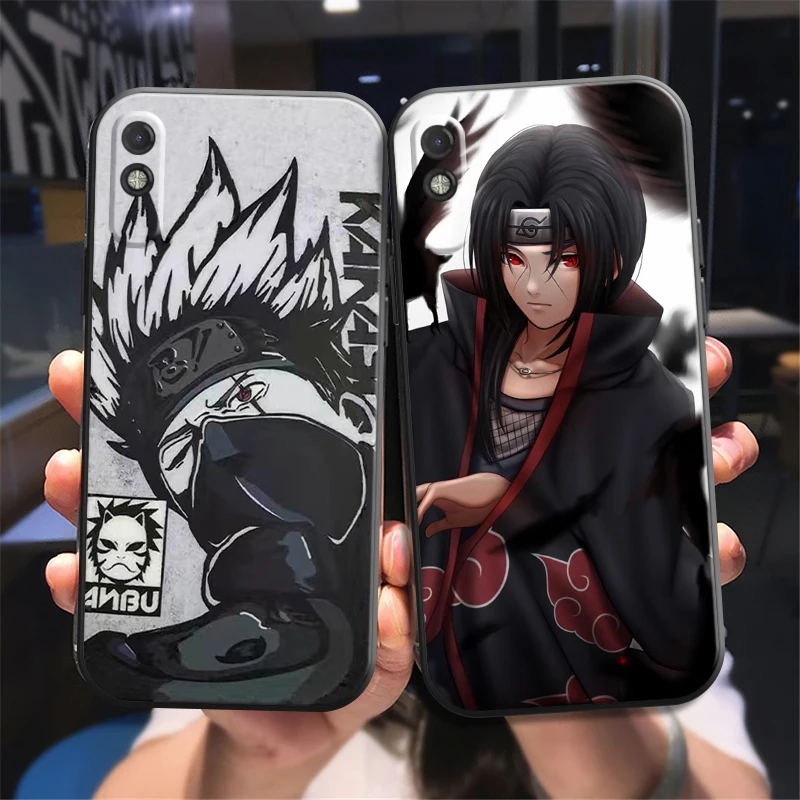 

Naruto Anime Phone Case For Xiaomi CC9 CC9e 10S 10 Pro 11 11 Lite 11 Pro 10 Soft Black Silicone Cover Liquid Silicon Back Coque