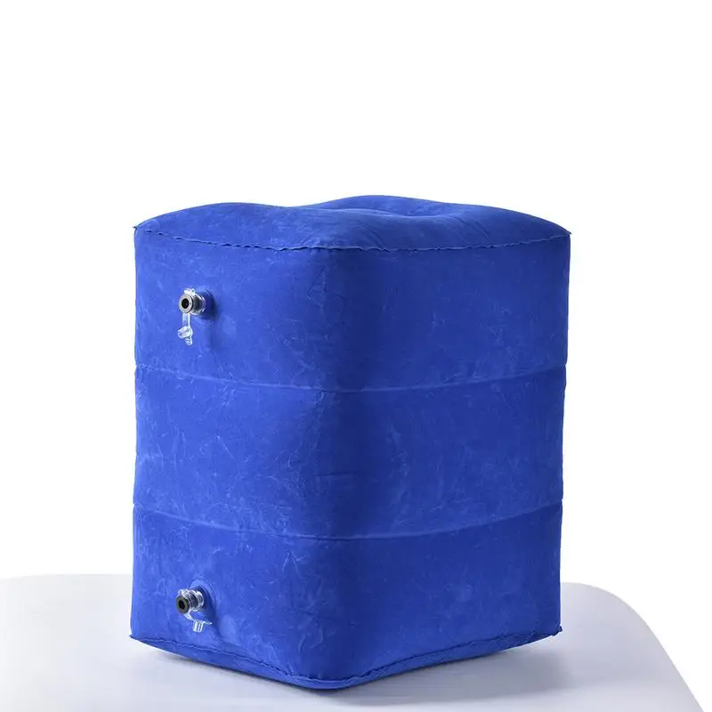 

Inflatable Travel Foot Rest Pillow Foot Pad Folding Adjustable Footstool For Airplane Travel Kids Footrest Pillow Resting Pillow