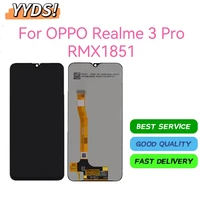 tested 6 3 lcd for oppo realme 3 pro lcd display screen touch panel sensor digitizer assembly for rmx1851 lcd display