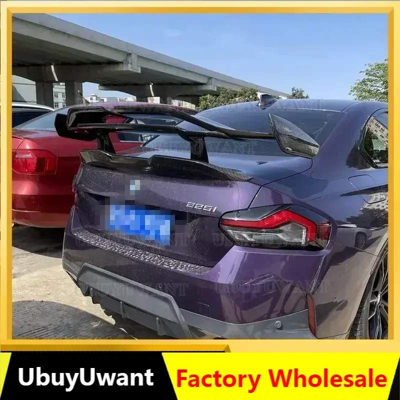 Задний спойлер для BMW G42 G22 G82 M4 G23 G26 G30 M2 G90 M5 G80 M3 2018 + эффективный из углеродного