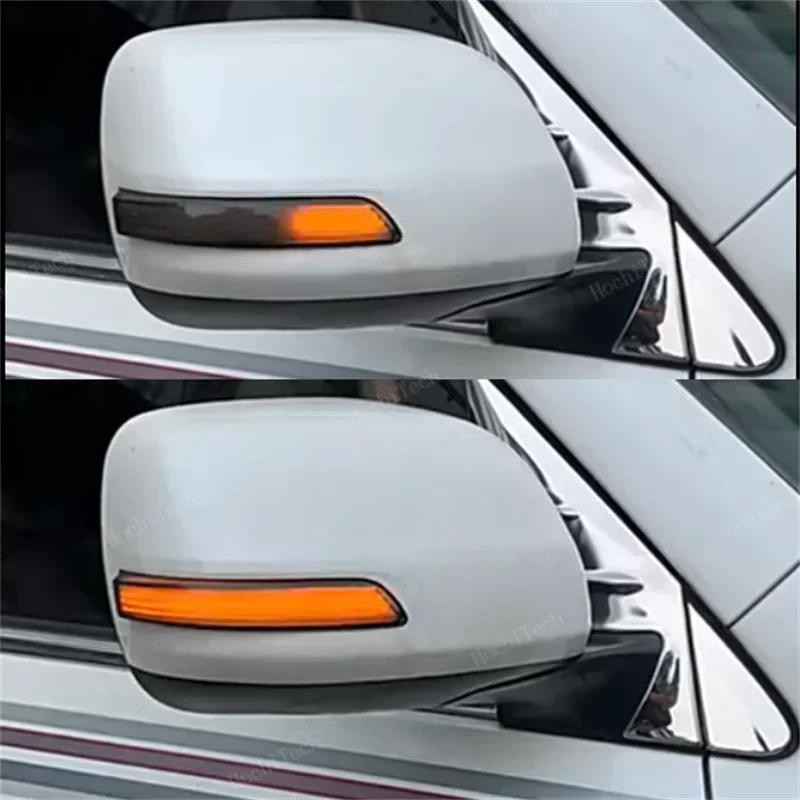 Задний зеркальный динамический поворотный сигнал для Toyota Land Cruiser Prado GRJ150 TRJ150 KDJ150