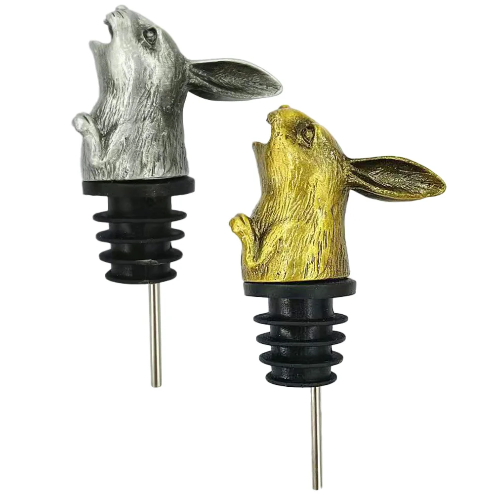 

Pourer Bottle Spout Stopper Easter Pour Head Binging Animal Cookware Bunny Babish Spouts Steel Stainless Sauce Oil Party