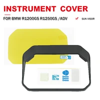 motorcycle instrument hat sun visor meter cover guard screen protector for bmw r1200gs lc adventure r1250gs adv r1250r r1250rs