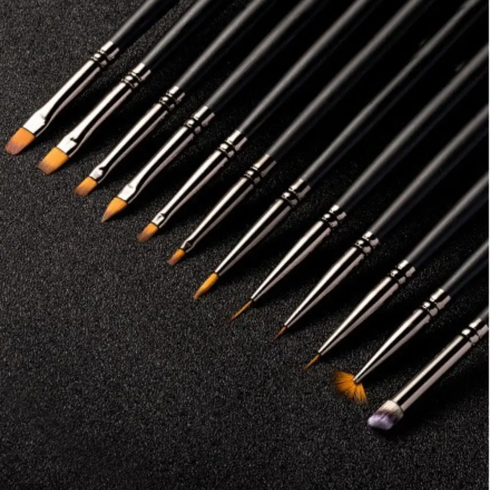 

Градиентная красота ногтей Цветущая роспись резная ручка точечная Кисть для ногтей вытягивающая линия Кисть для ногтей легкая терапия Наб...