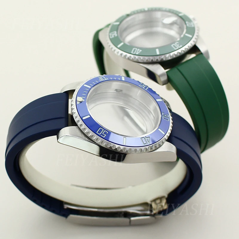 Часы наручные водонепроницаемые 40 мм для SUB Seiko NH35 NH36 NH38 NH34 Miyota 8215 ETA 2824