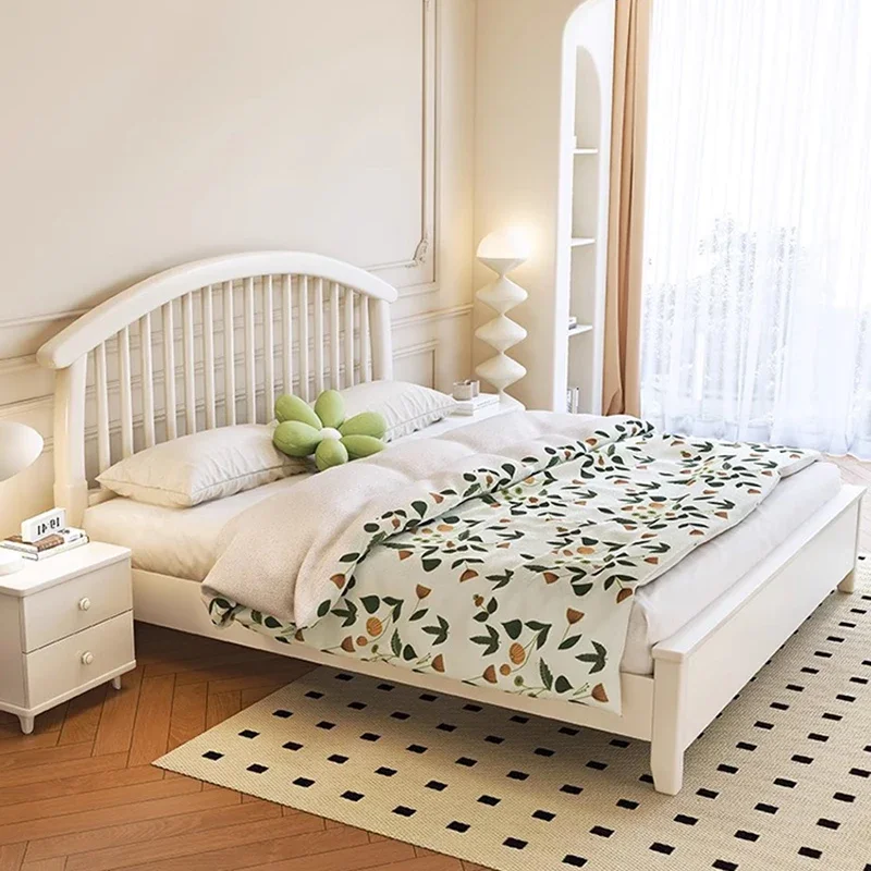 Французская современная кровать двухъярусная размера queen-size роскошная