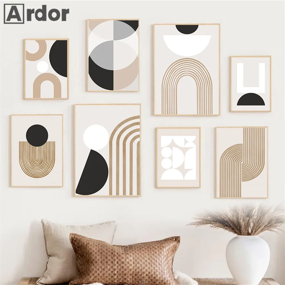 

Minimalist Abstract Line Posters Canvas Painting Modern Wall Art Picture Mural Poster and Print Living Room Interior Home Decor