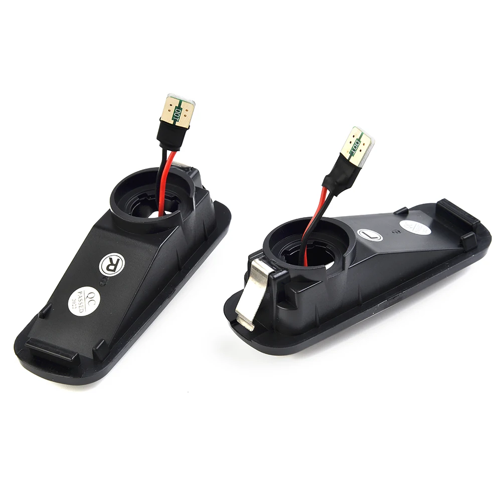 2 шт. автомобильные прозрачные линзы светодиодные боковые габаритные фонари на