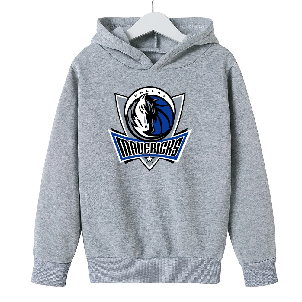 

New Tops Spring Childrens Clothing Cartoon Basketball Star Printed Hoodies Boys Fashionable Street Style Sweatshirt Long Sleeved