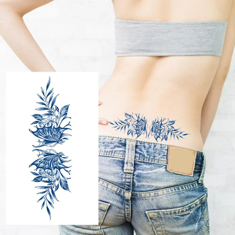 

Уникальная ненастоящая татуировка для тела, не вызывающая раздражения, легко использовать, украшение, Полуперманентная татуировка для мужчин и женщин