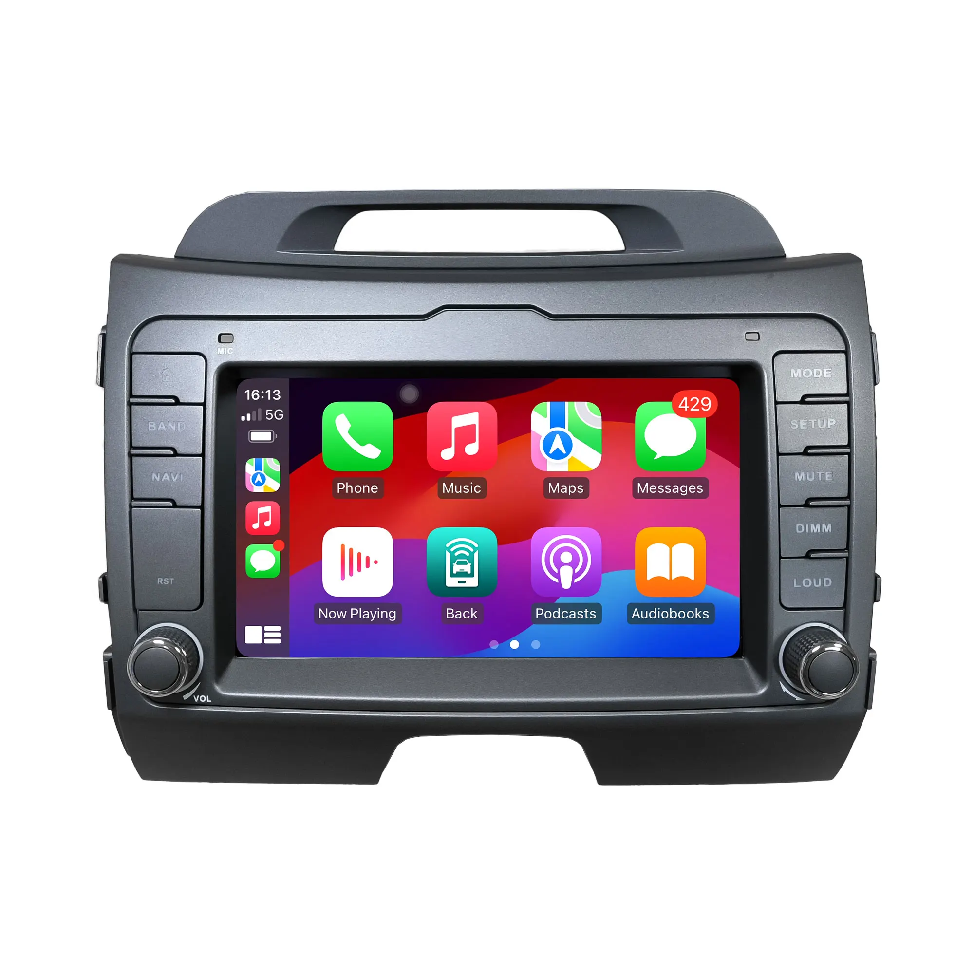 Автомобильное радио CHSTEK с Bluetooth для Kia SPORTAGE 2010, 2011, 2012, беспроводное Carplay, Android Auto, мультимедиа, GPS, Wi-Fi, навигация, 4G, видео (art.: 3920da644d338) - 3920da644d338