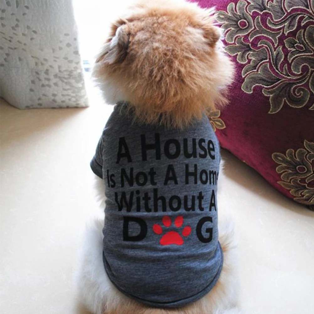 

Puppy Summer Vest Beach Gift Traveling Pet Accessories T Shirt Dog Cat Spring Small Animal Skin Friendly Clothes Daily Wearing